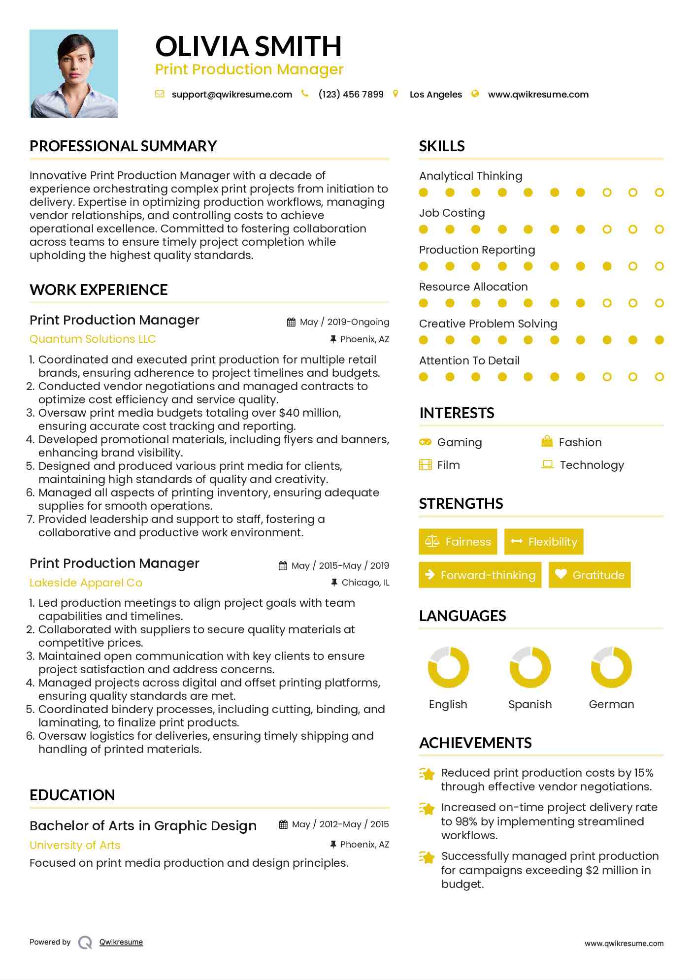 Print Production Manager Resume Samples QwikResume print-production-manager-resume-samples-qwikresume