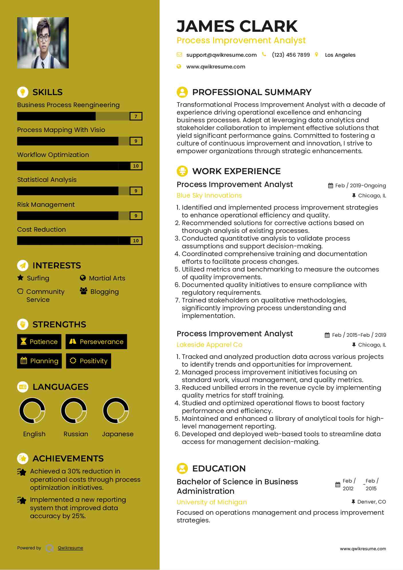 10 Process Improvement Analyst - Process Improvement Analyst 1606827803 Pdf
