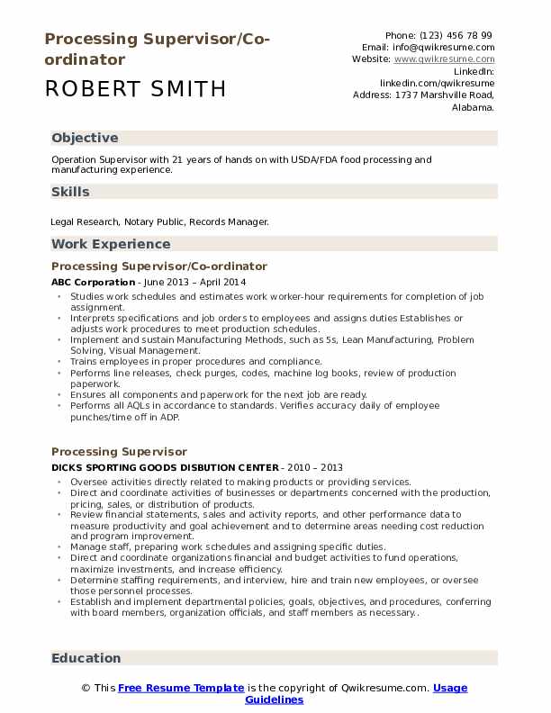 Packaging Specialist Resume Samples QwikResume