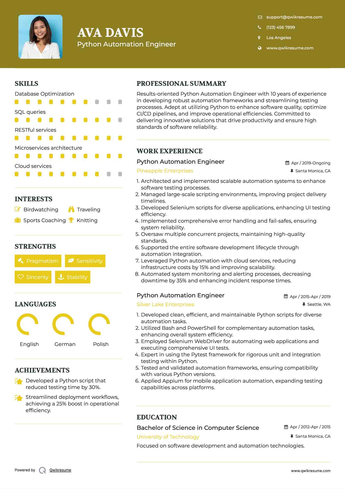 Python Automation Engineer