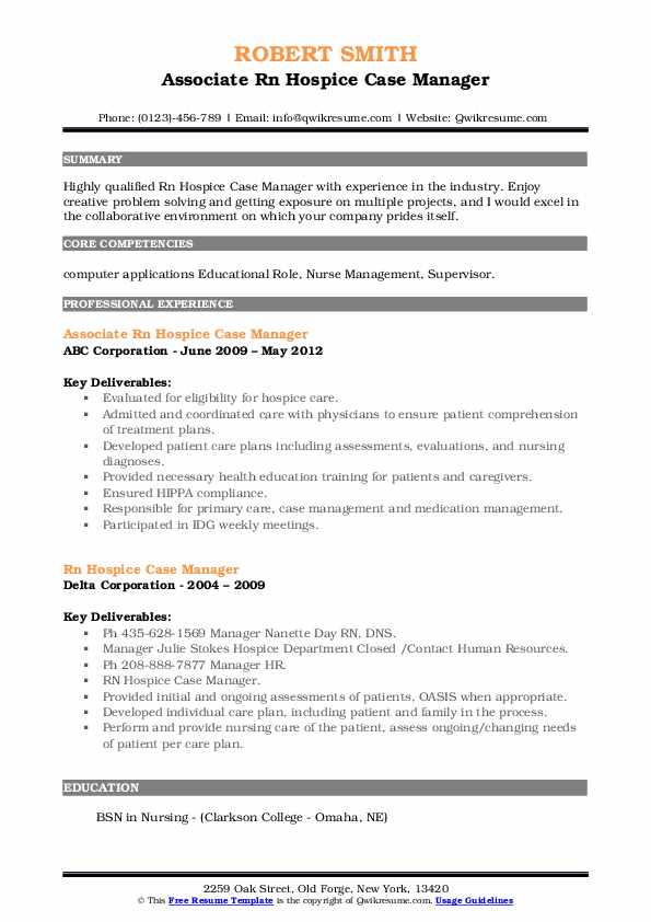 rn-hospice-case-manager-resume-samples-qwikresume