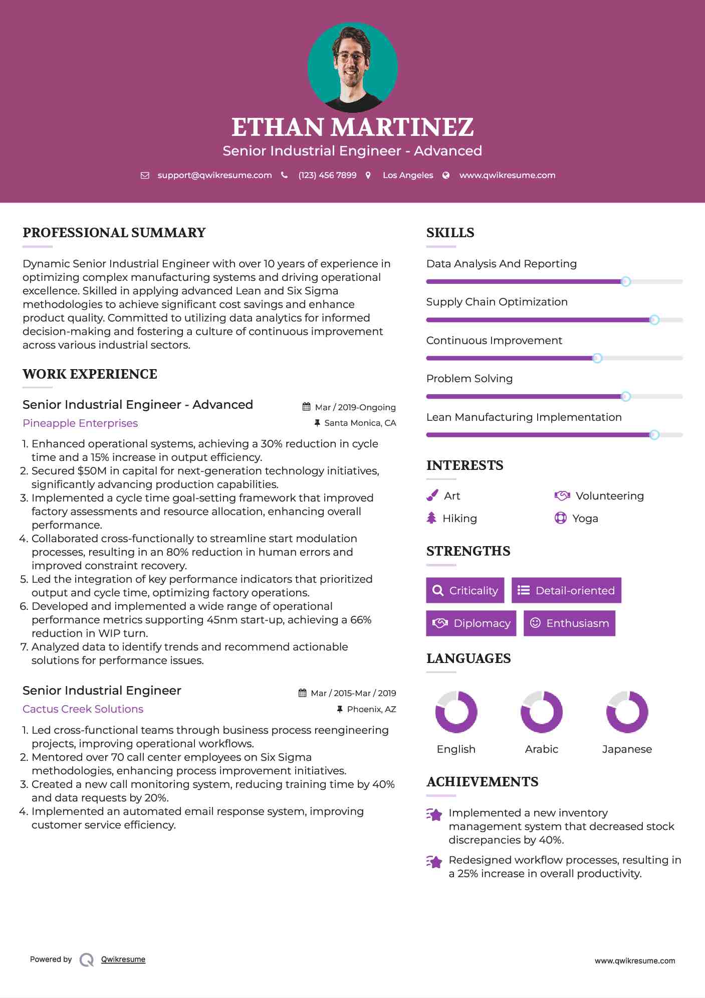 10 Senior Industrial Engineer - Senior Industrial Engineer 1588915508 Pdf 