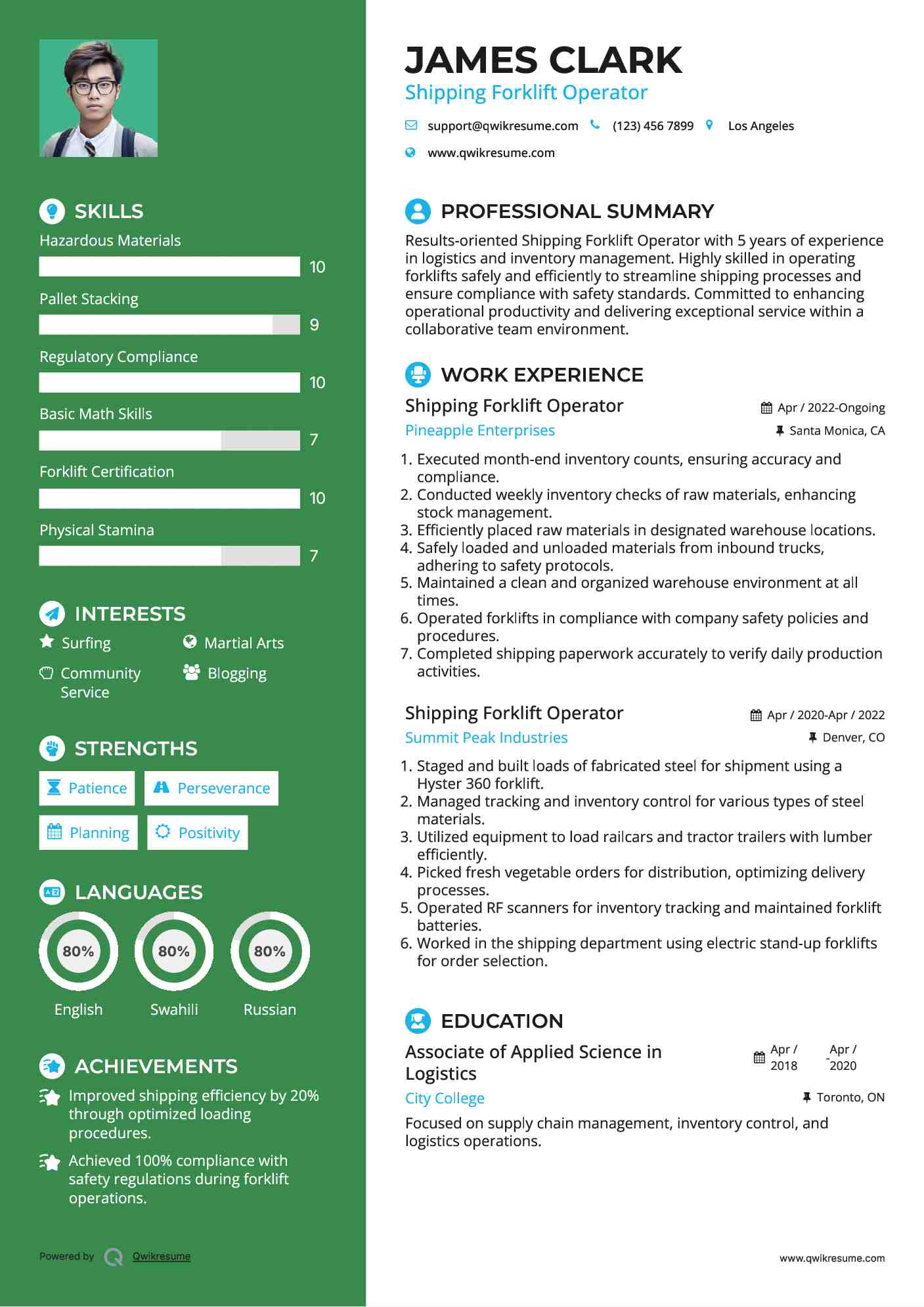 10 Shipping Forklift Operator - Shipping Forklift Operator 1663831253 Pdf 