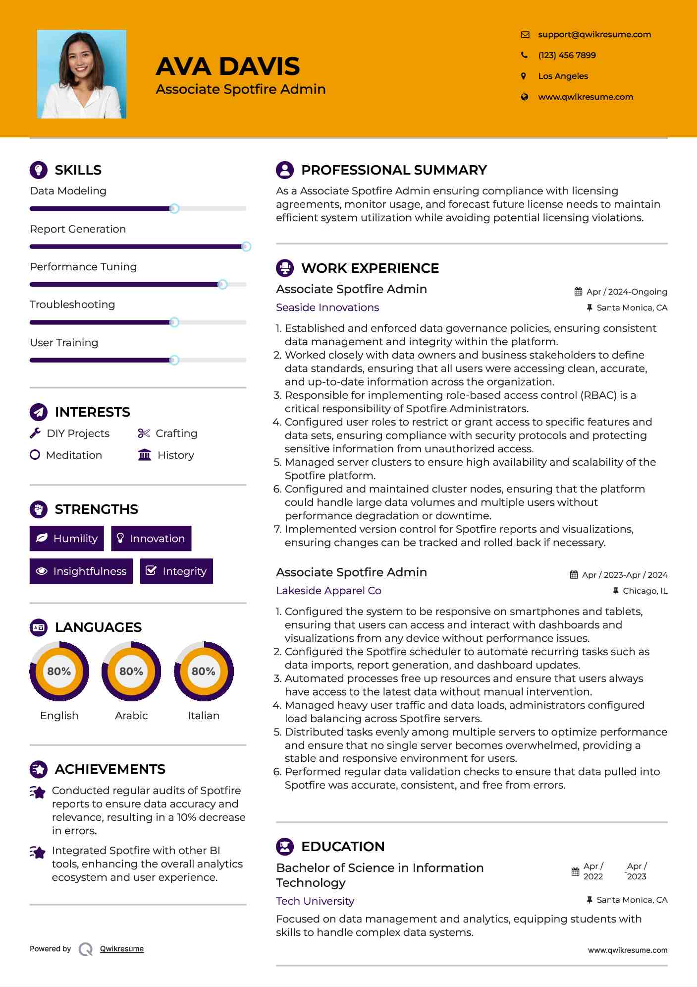 10 Spotfire Admin Resume Samples - Spotfire Admin 1729576147 Pdf admin resume samples