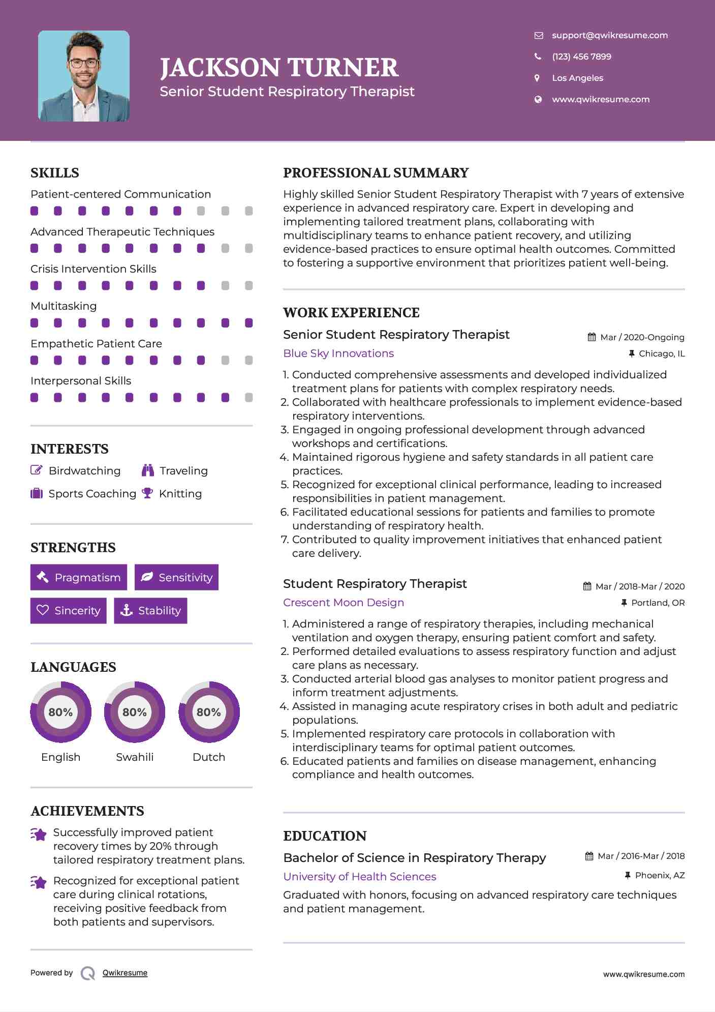 10 Student Respiratory Therapist - Student Respiratory Therapist 1607670565 Pdf