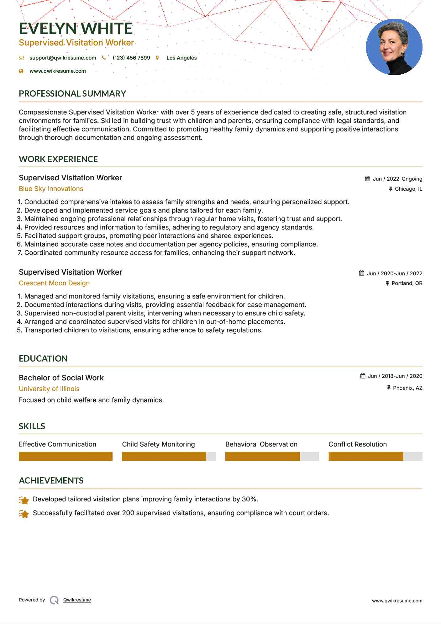 supervised-visitation-worker-resume-samples-qwikresume