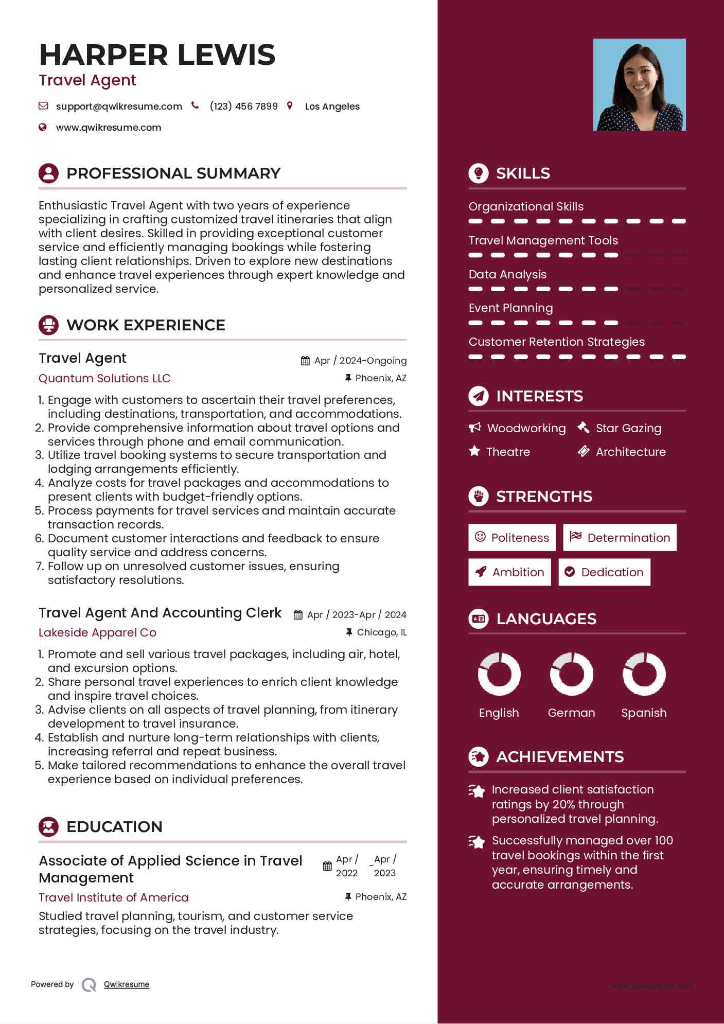 Key Objectives Of A Travel Agent Darrin Kenney s Templates