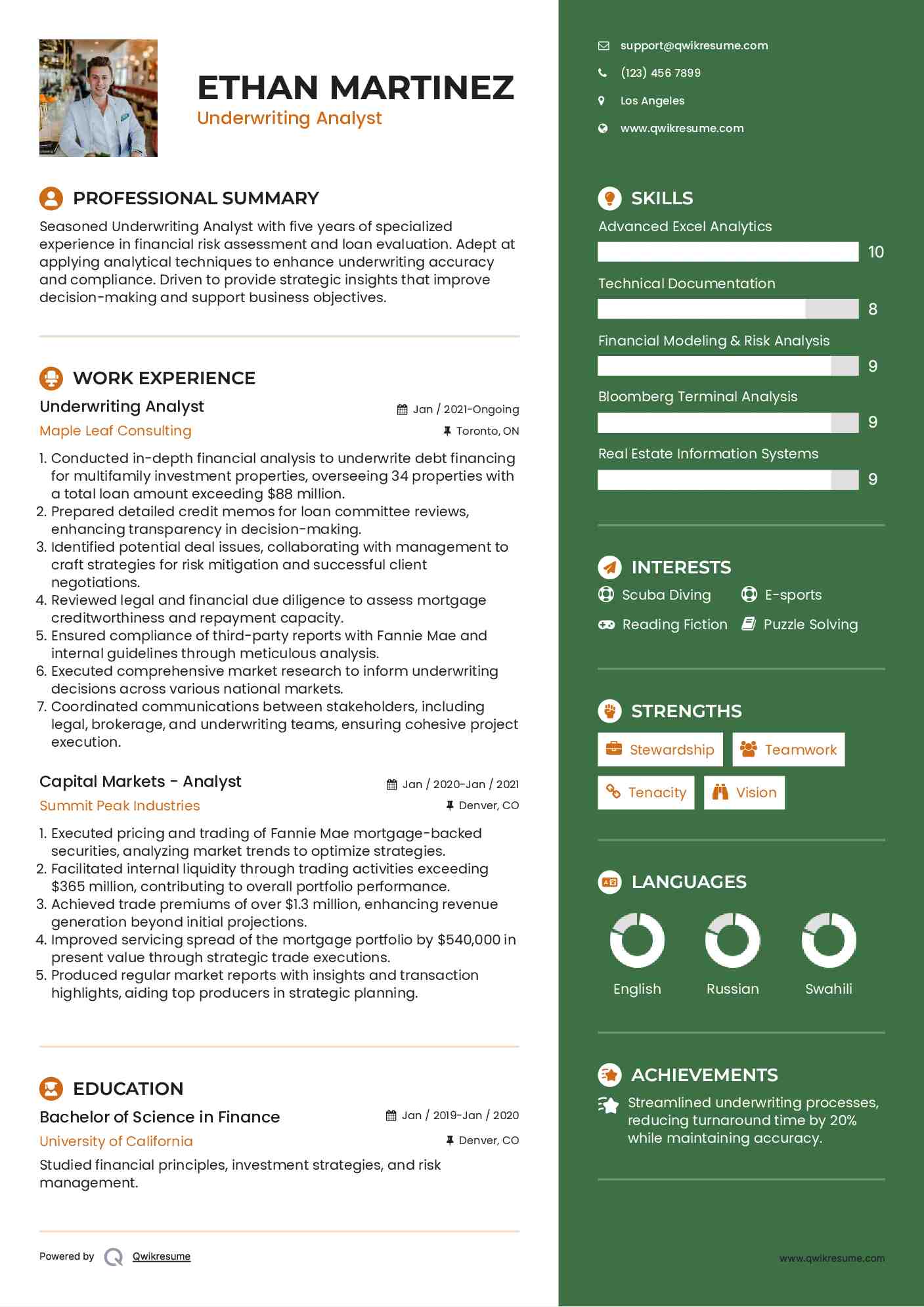 underwriting analyst interview questions senior underwriting analyst