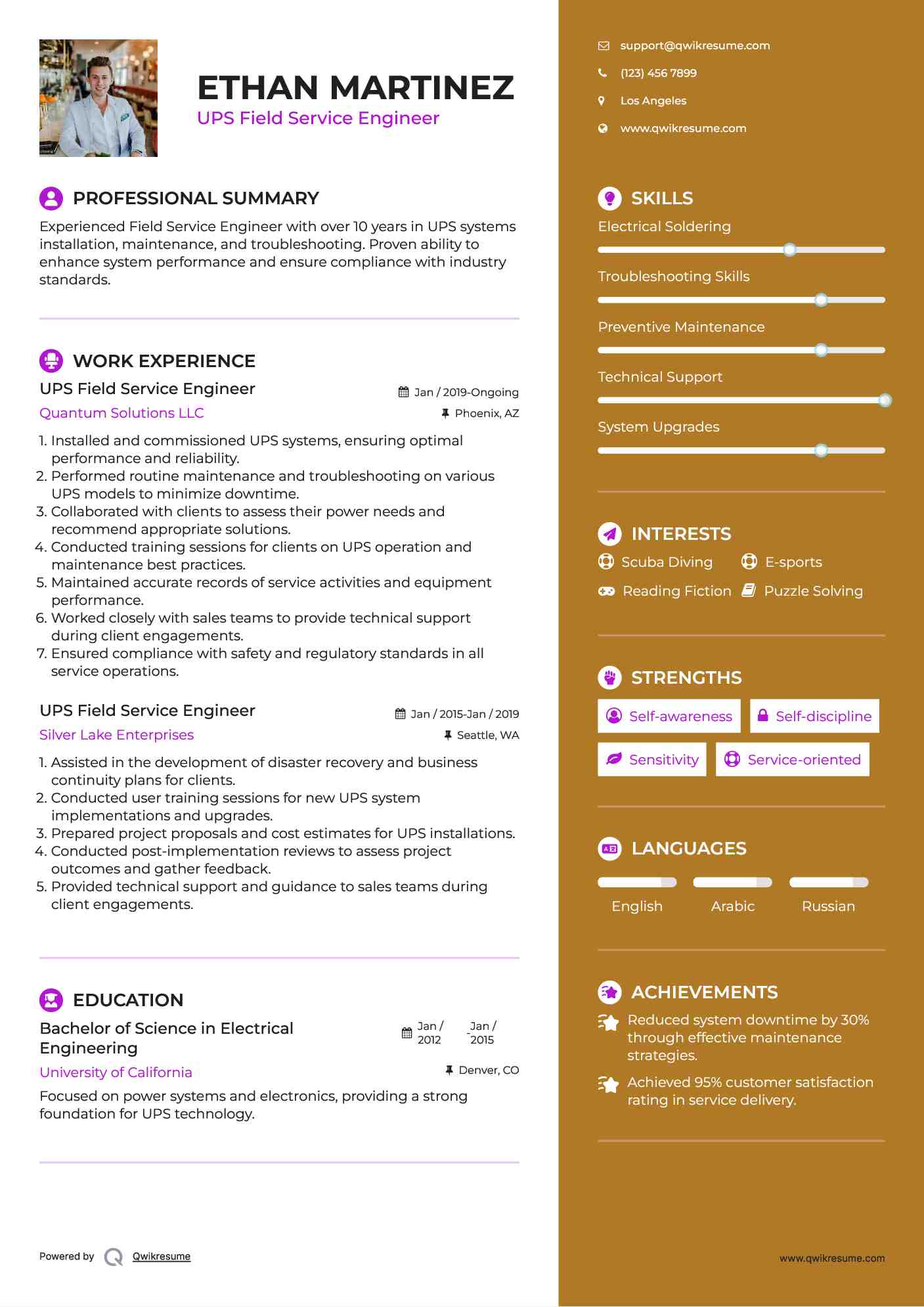 10 UPS Field Service Engineer - Ups Field Service Engineer 1718616164 Pdf 