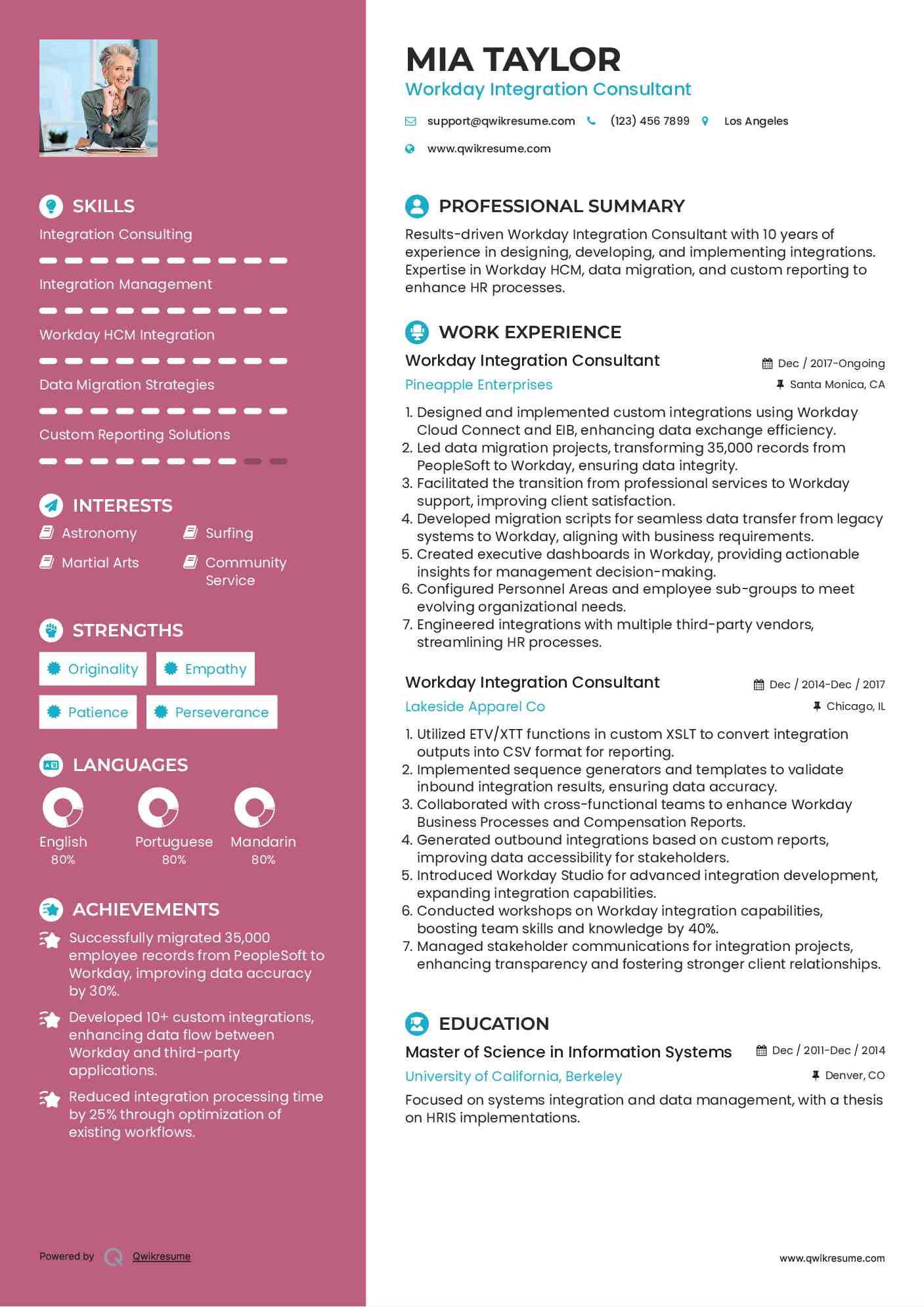 10 Workday Integration Consultant - Workday Integration Consultant 1649048371 Pdf
